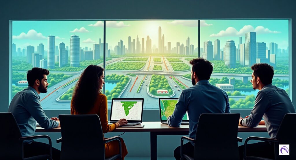 Sustainable City Development with Geospatial Tech in India 2025